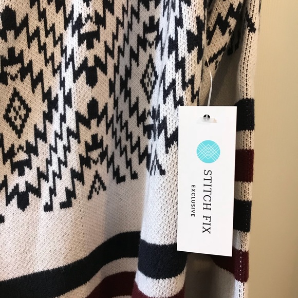 ❤️LAST NEW navy, burgundy thick sweater cardigan - Picture 8 of 8